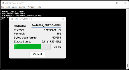 GPIO print statements