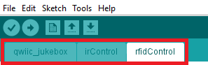 file tabs in arduino ide